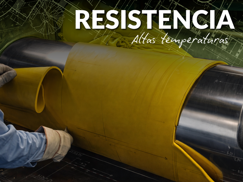 Recubrimiento de rodillos de hule